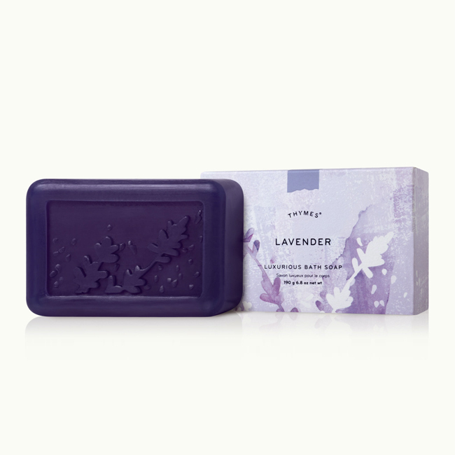 THYMES Lavender Bar Soap
