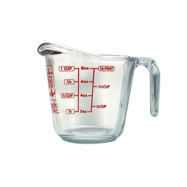Anchor Glass Measuring Cup | 1 Cup