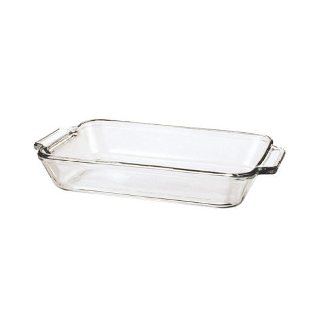 HIC | Anchor Glass Baking Dish, 3 qt
