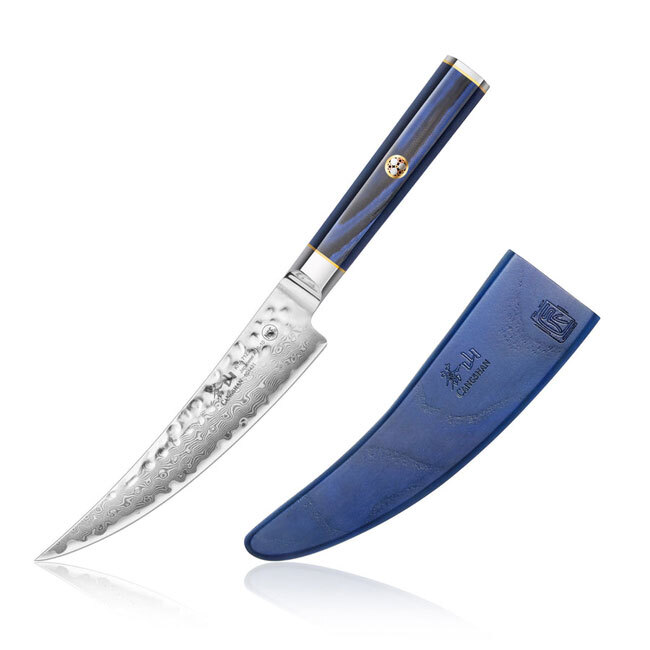 Cangshan KITA Series Blue 6” Boning Knife with Sheath