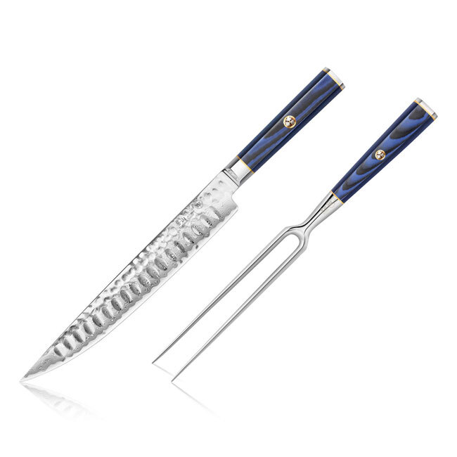 Cangshan KITA Series Blue 2-Piece Carving Set