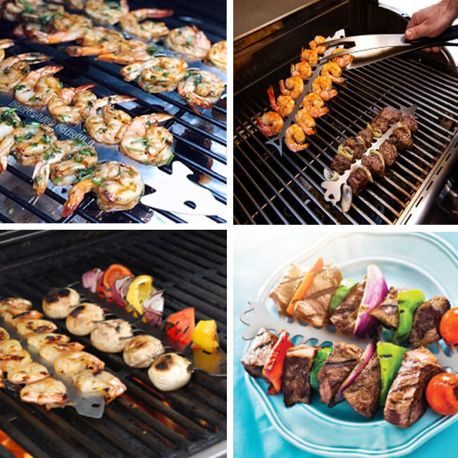 Proud Grill Slide & Serve Skewers