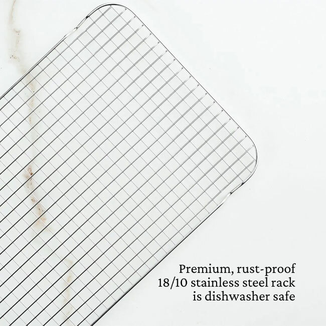 Hestan Provisions OvenBond Stainless Steel Medium Pan Rack