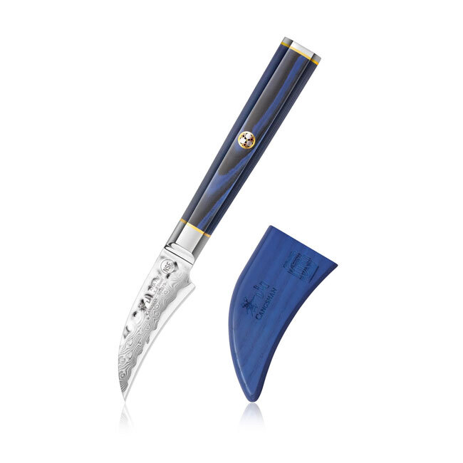 Cangshan KITA Series Blue 2.5” Peeling Knife with Sheath