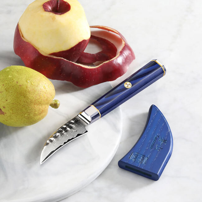 Cangshan KITA Series Blue 2.5” Peeling Knife with Sheath