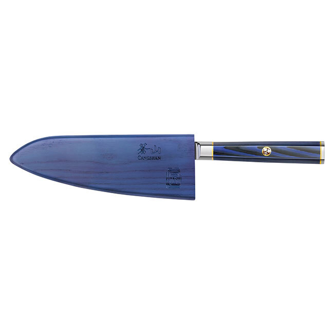 Cangshan KITA Series Blue 5” Prep Utility Knife with Sheath