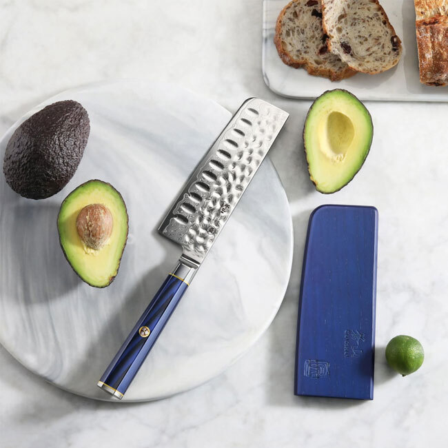 Cangshan KITA Series Blue 5” Nakiri Knife with Sheath