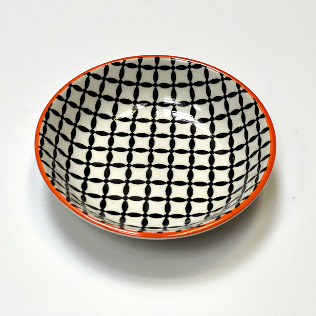 Now Designs Black Lattice Dip Bowl 