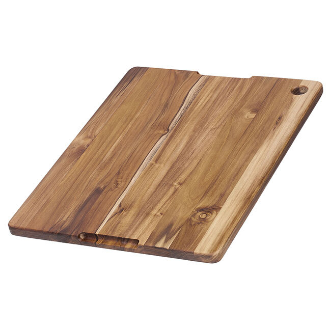 Teakhaus Marine Rectangle Carving Board, Large