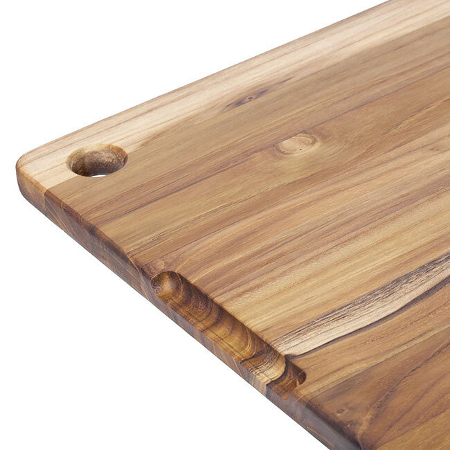 Teakhaus Marine Rectangle Carving Board, Large