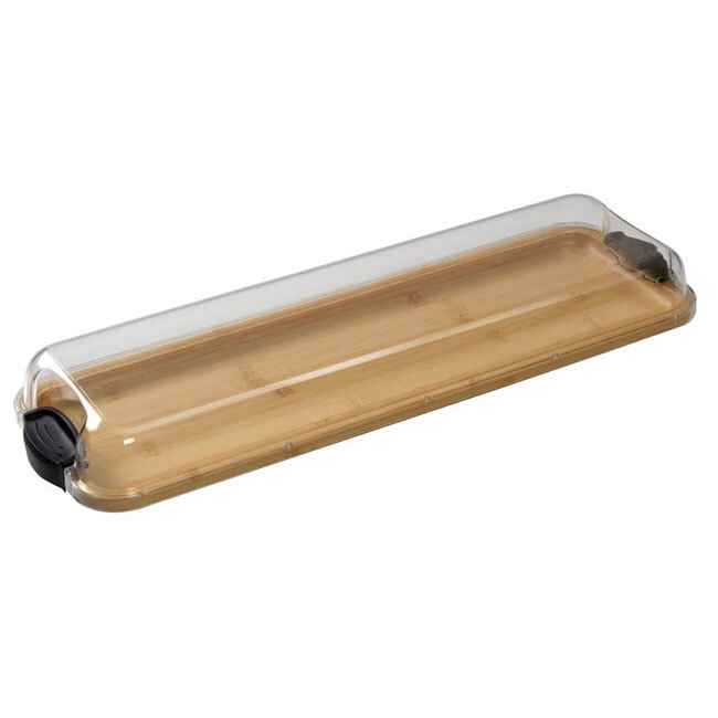 Product Build-A-Board™ Cutting Board with Clear Locking Lid, 7” x 22”