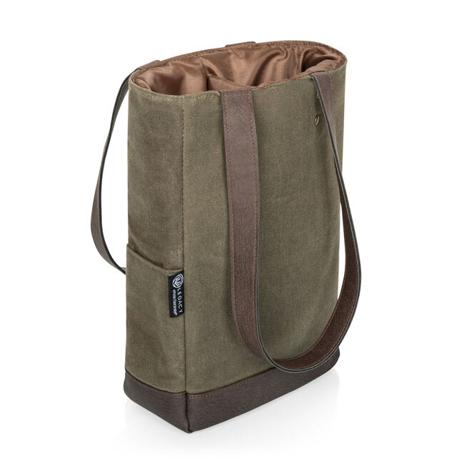 Product Legacy 2 Bottle Insulated Wine Bag | Khaki Green