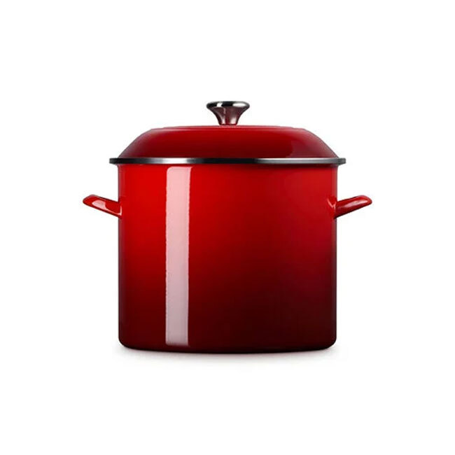 Le Creuset Enamel on Steel 6 Qt. Stockpot | Cerise
