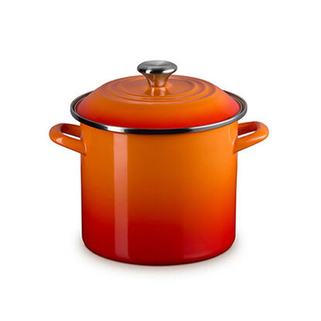 Le Creuset Enamel on Steel 6 Qt. Stockpot | Flame