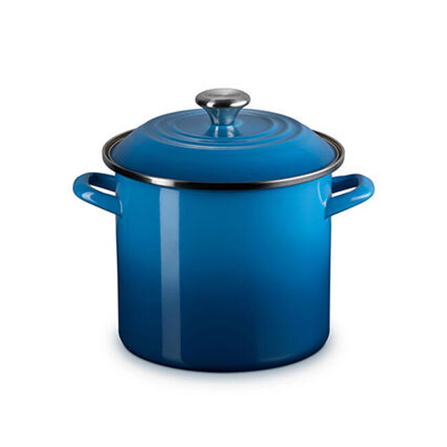 Le Creuset Enamel on Steel 6 Qt. Stockpot | Marseille Blue