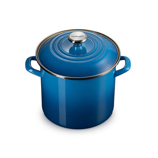 Le Creuset Enamel on Steel 6 Qt. Stockpot | Marseille Blue