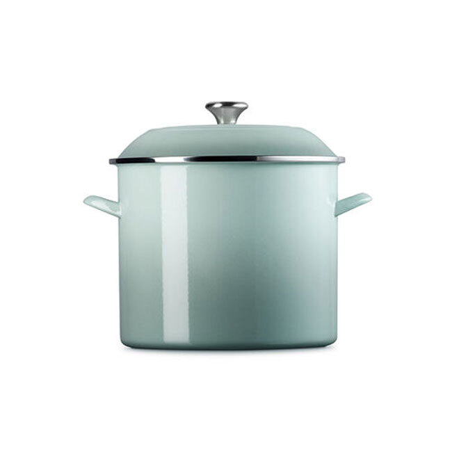 Le Creuset Enamel on Steel 6 Qt. Stockpot | Sea Salt