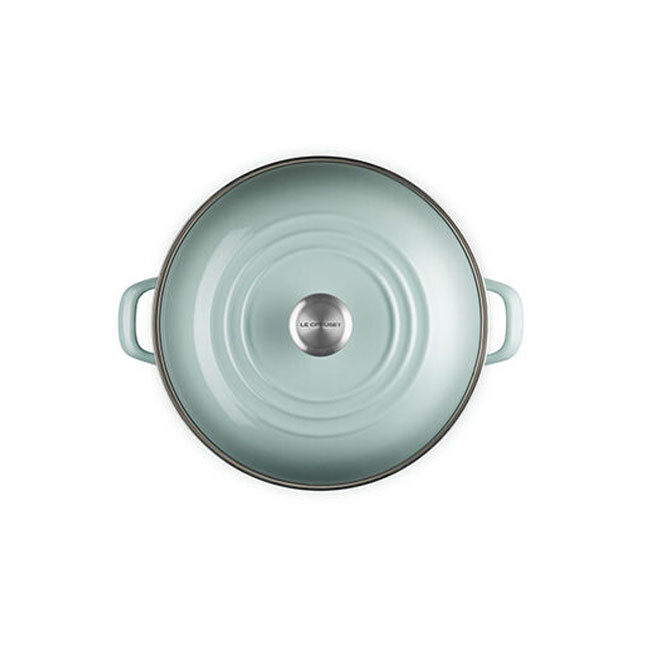 Le Creuset Enamel on Steel 6 Qt. Stockpot | Sea Salt