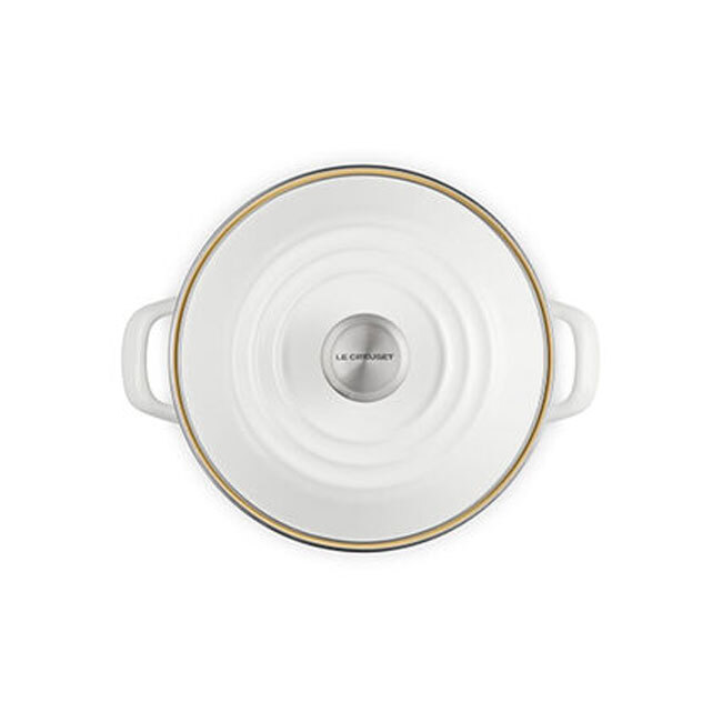 Le Creuset Enamel on Steel 8 Qt. Stockpot | White