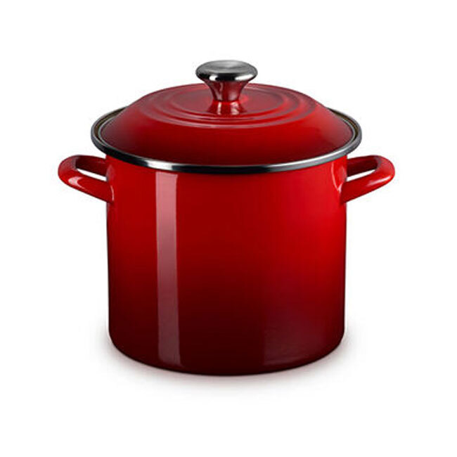 Product Le Creuset Enamel on Steel 8 Qt. Stockpot | Cerise