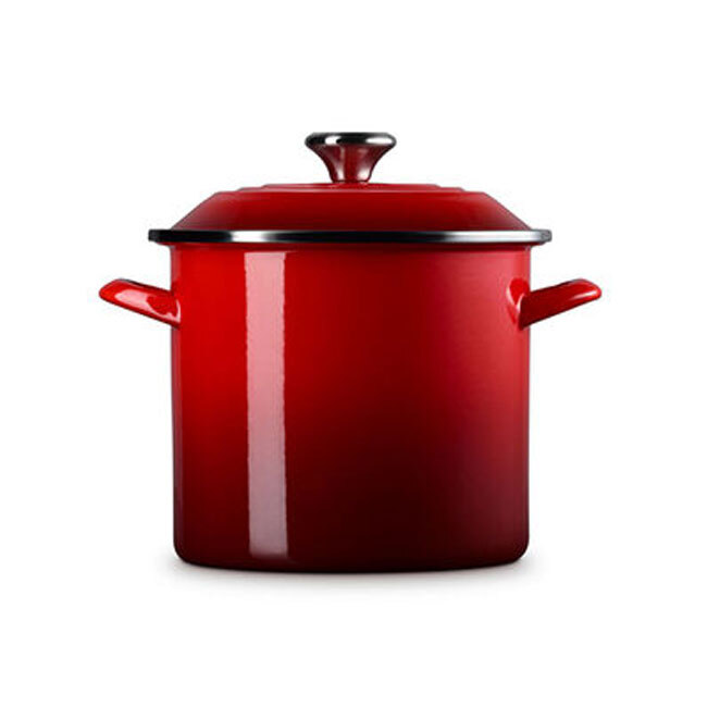 Le Creuset Enamel on Steel 8 Qt. Stockpot | Cerise