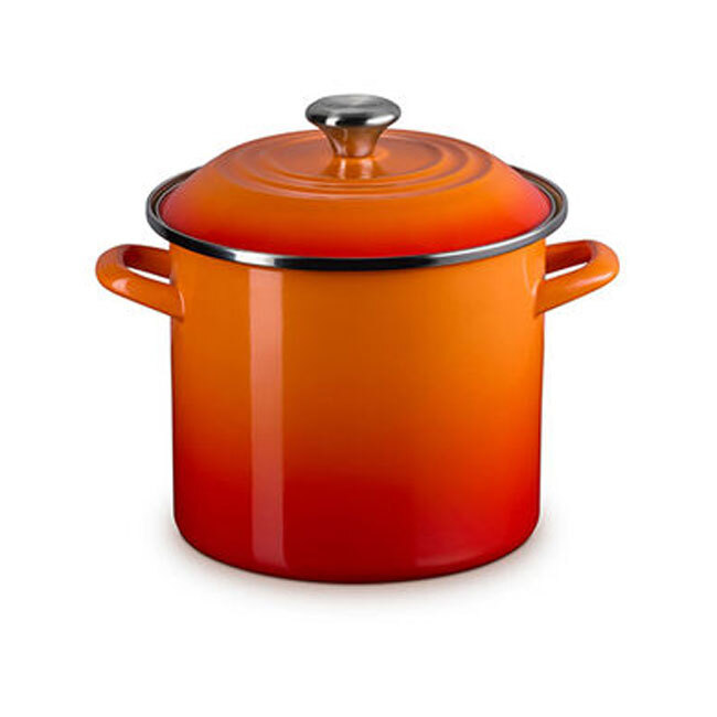 Le Creuset Enamel on Steel 8 Qt. Stockpot | Flame