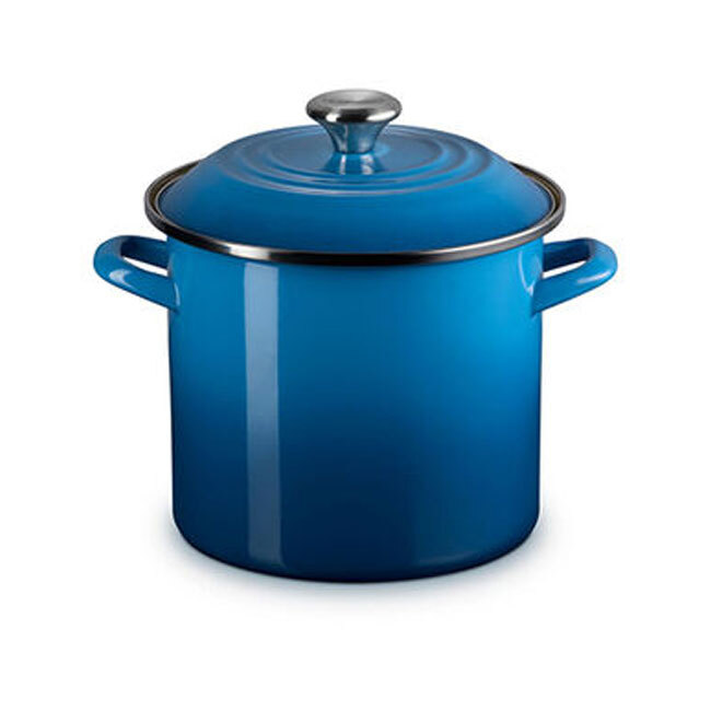 Le Creuset Enamel on Steel 8 Qt. Stockpot | Marseille Blue