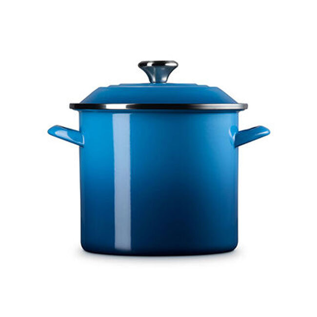 Le Creuset Enamel on Steel 8 Qt. Stockpot | Marseille Blue