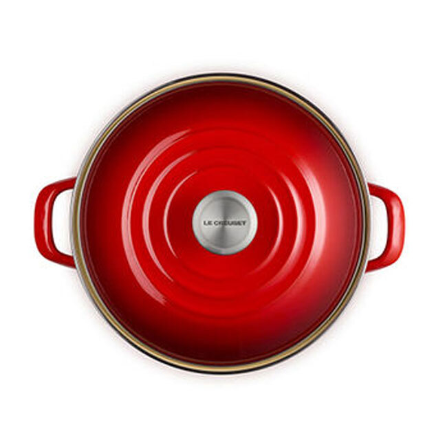 Le Creuset Enamel on Steel 10 Qt. Stockpot | Cerise