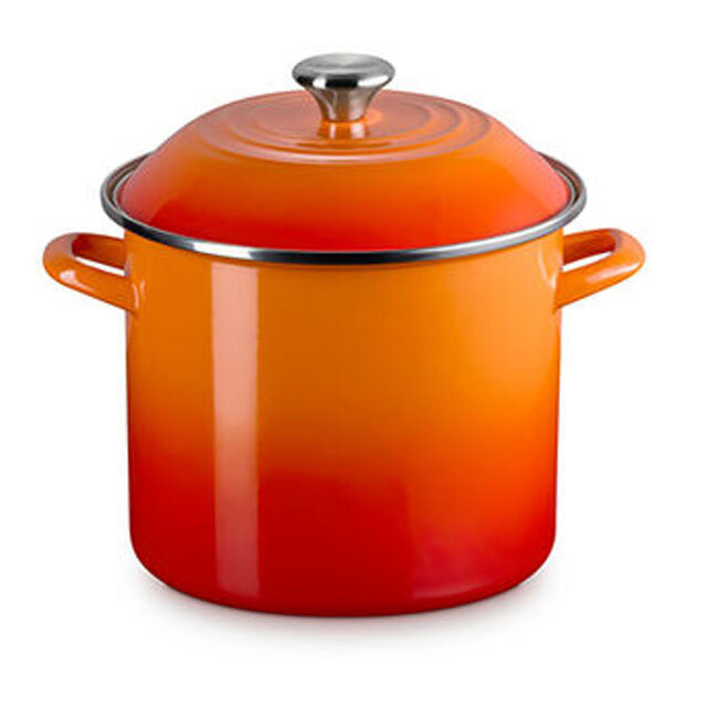 Le Creuset Enamel on Steel 10 Qt. Stockpot | Flame