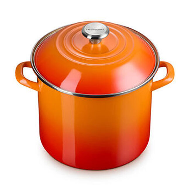 Le Creuset Enamel on Steel 10 Qt. Stockpot | Flame