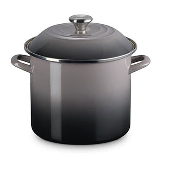 Le Creuset Enamel on Steel 10 Qt. Stockpot | Oyster