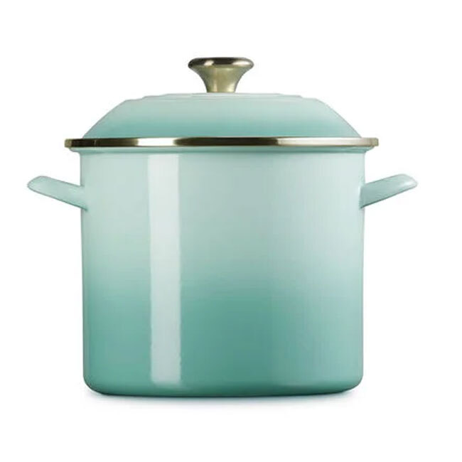 Le Creuset Enamel on Steel 10 Qt. Stockpot | Sea Salt