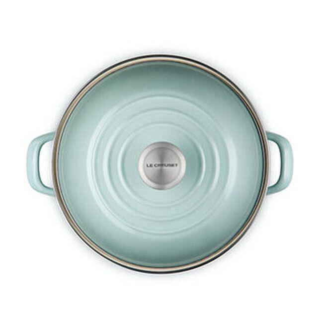 Le Creuset Enamel on Steel 10 Qt. Stockpot | Sea Salt