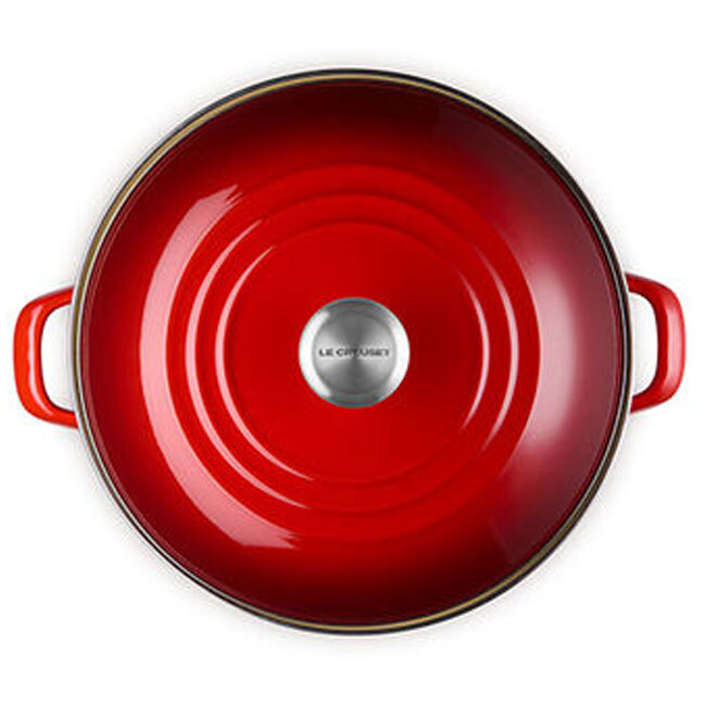 Le Creuset Enamel on Steel 16 Qt. Stockpot | Cerise