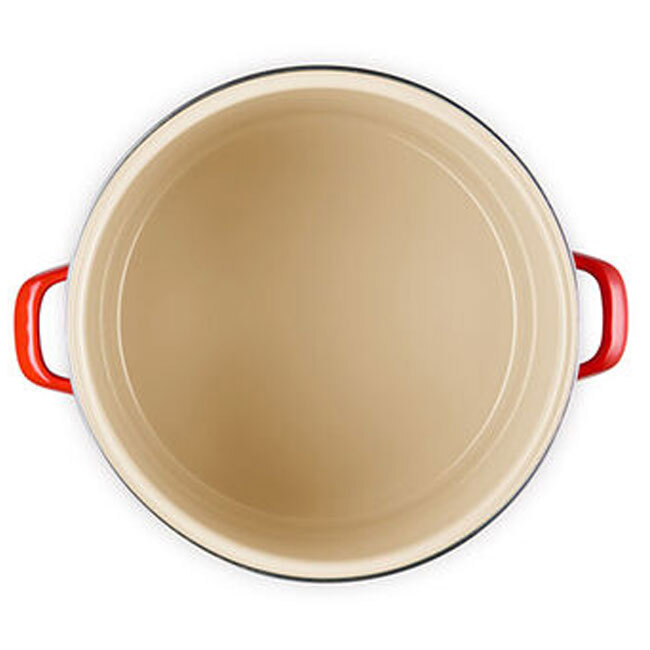 Le Creuset Enamel on Steel 16 Qt. Stockpot | Cerise