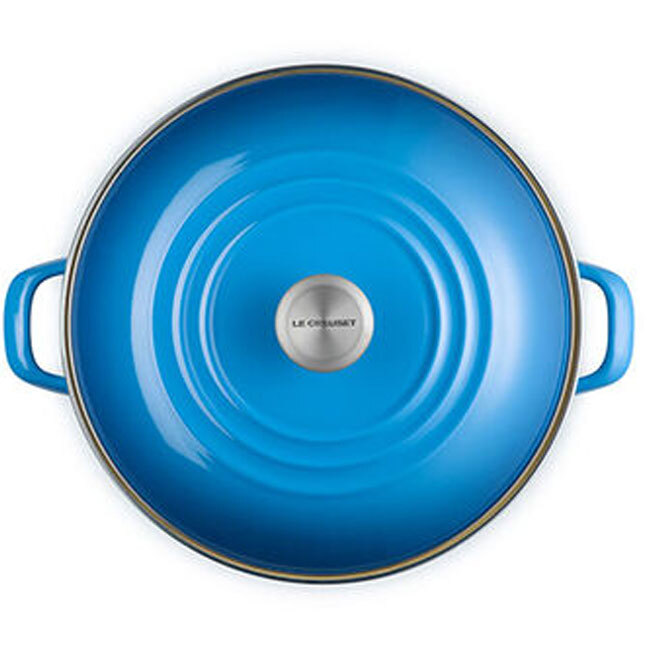 Le Creuset Enamel on Steel 16 Qt. Stockpot | Marseille Blue
