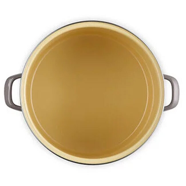 Le Creuset Enamel on Steel 16 Qt. Stockpot | Oyster