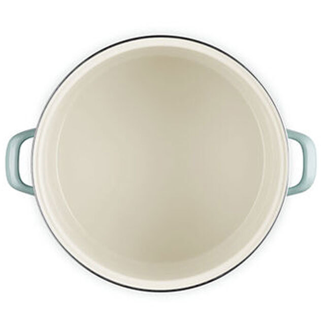 Le Creuset Enamel on Steel 16 Qt. Stockpot | Sea Salt