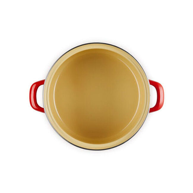 Le Creuset Enamel on Steel Traditional Petite 4 Qt. Stockpot | Cerise