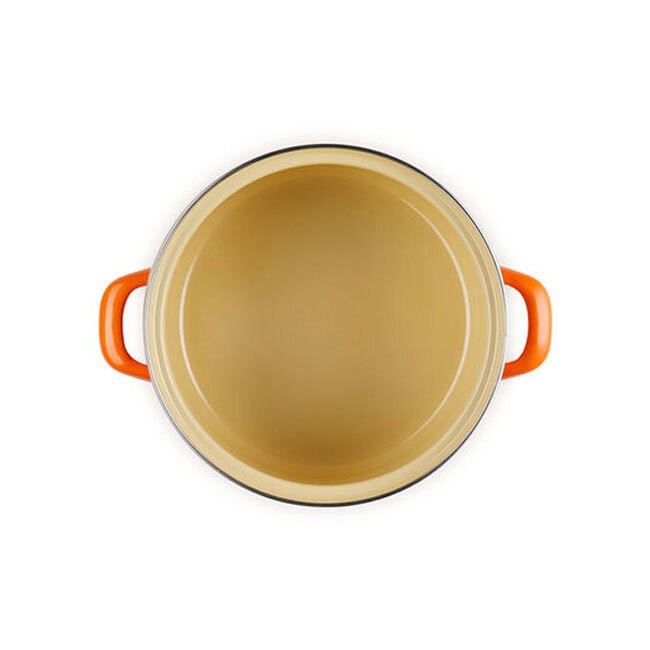 Le Creuset Enamel on Steel Traditional Petite 4 Qt. Stockpot | Flame