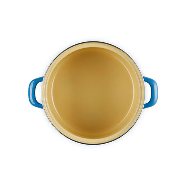 Le Creuset Enamel on Steel Traditional Petite 4 Qt. Stockpot | Marseille Blue