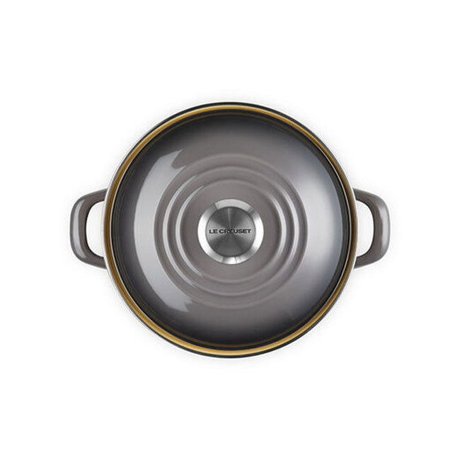 Le Creuset Enamel on Steel Traditional Petite 4 Qt. Stockpot | Oyster