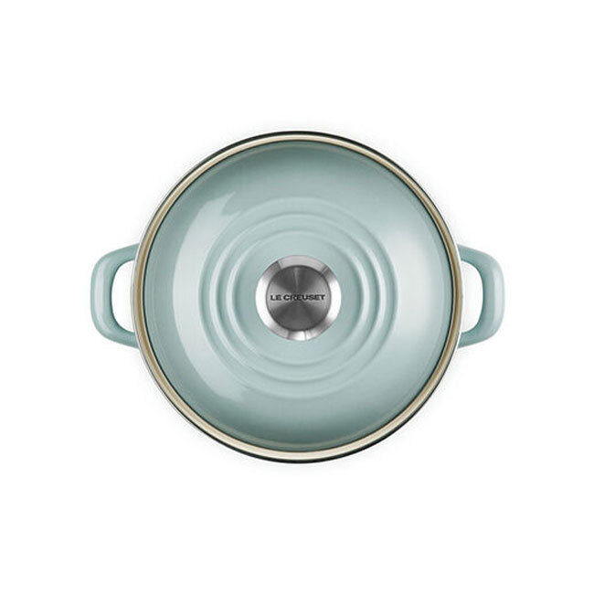 Le Creuset Enamel on Steel Traditional Petite 4 Qt. Stockpot | Sea Salt