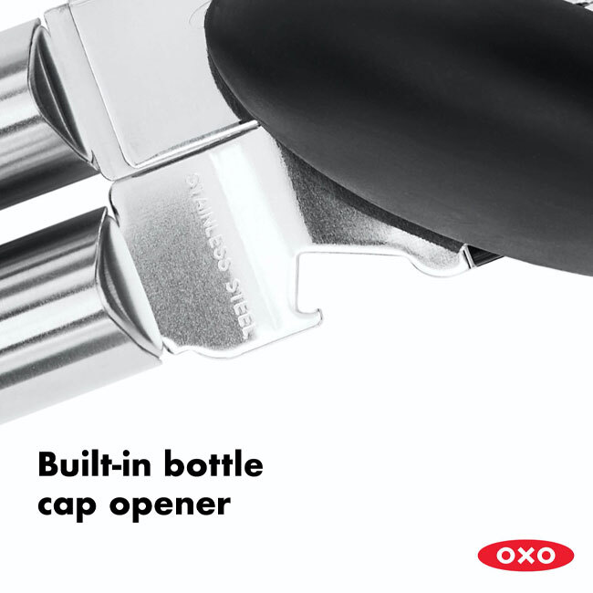 OXO Good Grips SteeL Can Opener - Bottle Cap Opener
