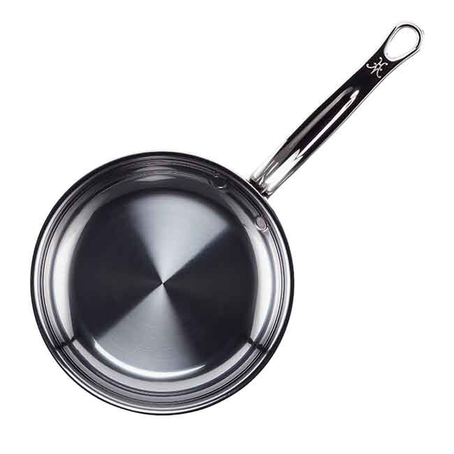 Hestan NanoBond Titanium Stainless Steel Skillet, Stainless Steel, 8.5-Inch - Top