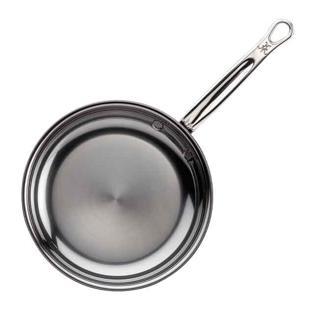 Hestan NanoBond Titanium Stainless Steel Skillet, Stainless Steel, 8.5-Inch - Bottom