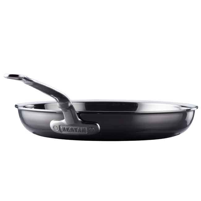 Hestan NanoBond Titanium Stainless Steel Skillet, Stainless Steel, 12.5-Inch