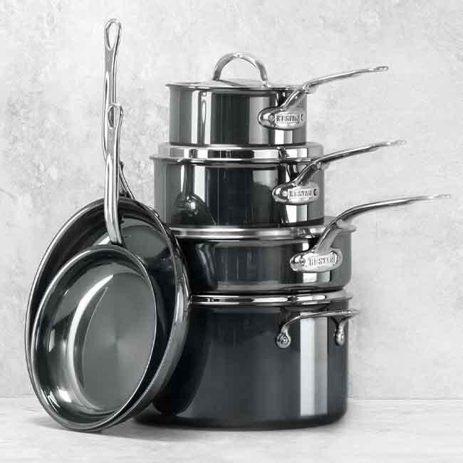 NanoBond® Molecular Titanium Cookware – Hestan Culinary