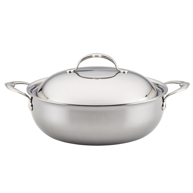 Product Hestan NanoBond® Titanium Stainless Steel Dutch Oven, 5 Quart